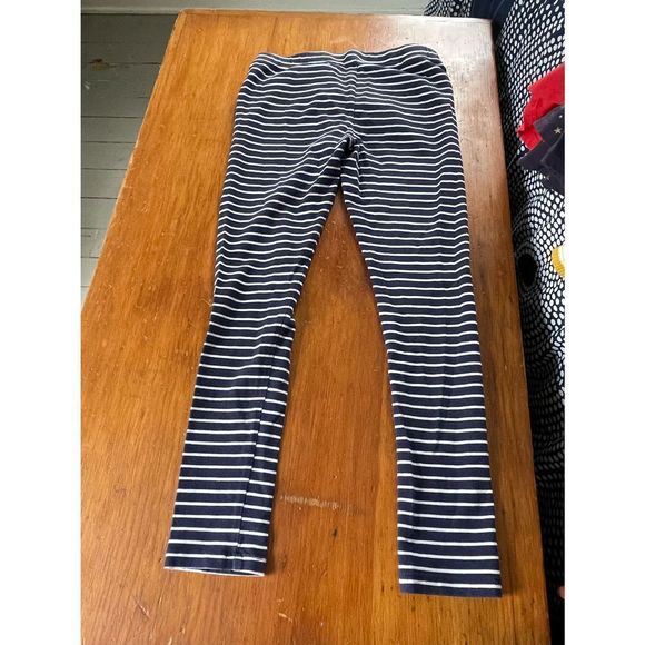 rumi and ryder Bottoms Rumi And Ryder Navy Blue And White Striped